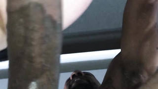 What a nice pounding black man could not hold it and came fast in wife