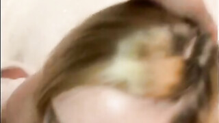 Hot PAWG performs a romantic oral stimulation to her BBC partner