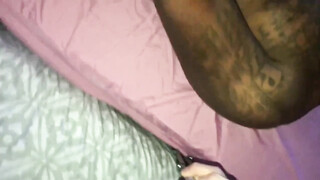 Charming middle aged spouse fucks and swallows black dude