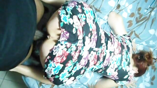 BBC fornicating her from behind